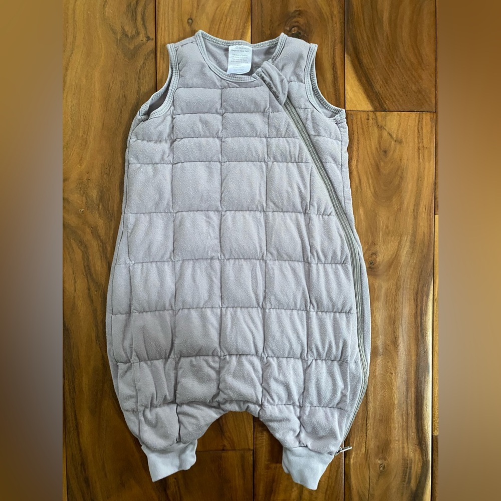 Dear Mama Gradually Weighted Baby Sleep Sack With Footies Size 3-7 M 12-19 Lbs